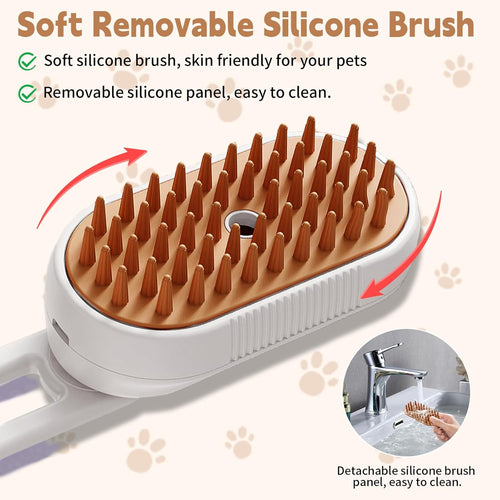 Pet Steam Brush