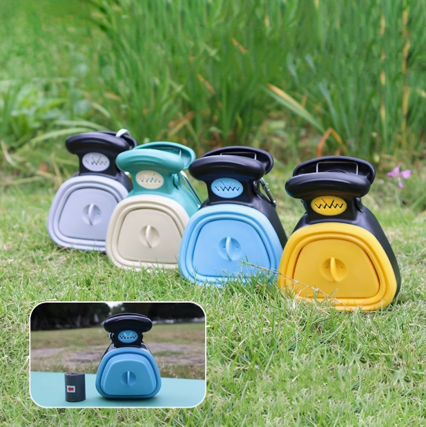 Portable No-Touch Pet Waste Scooper